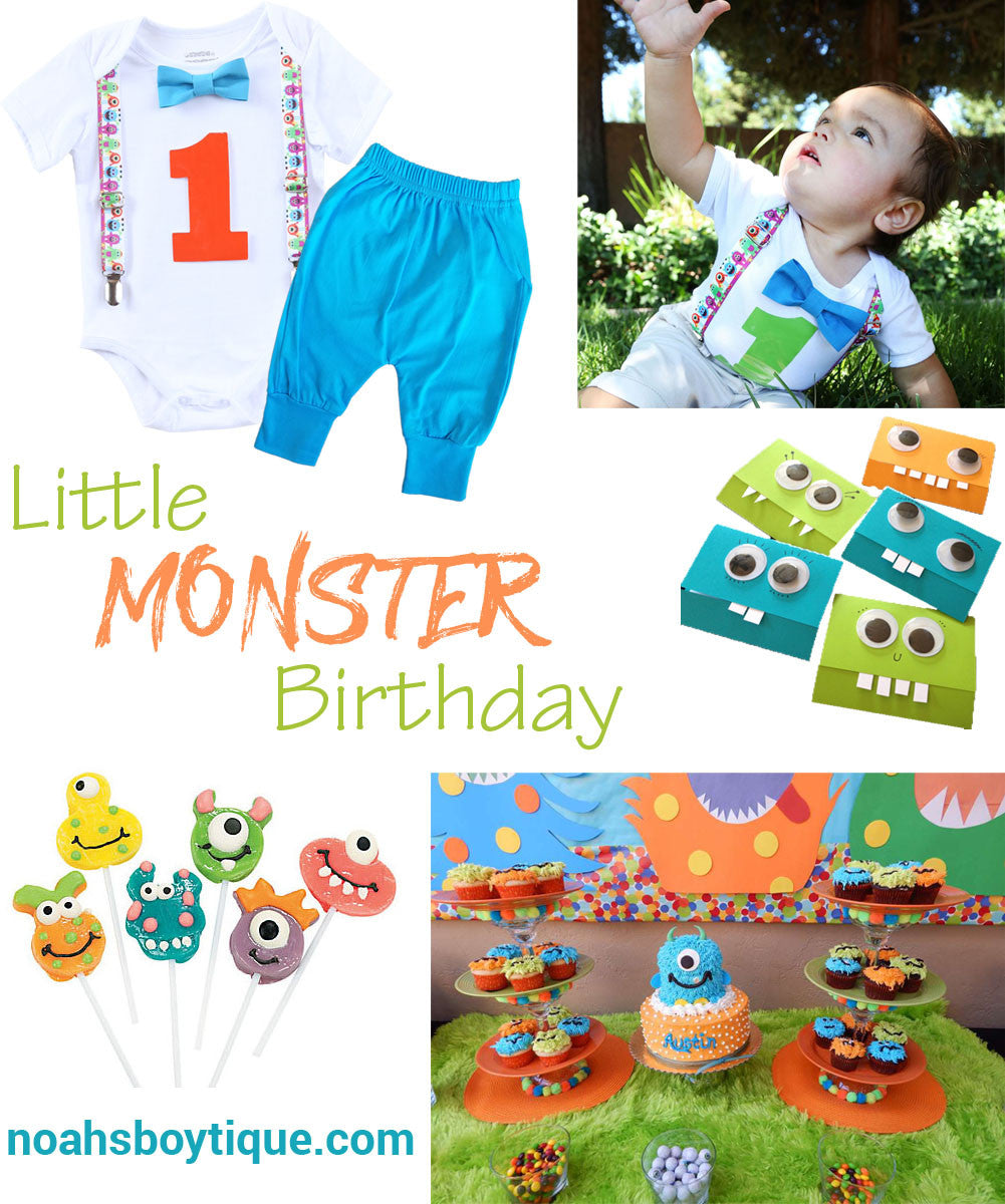 little monster birthday ideas decorations supplies