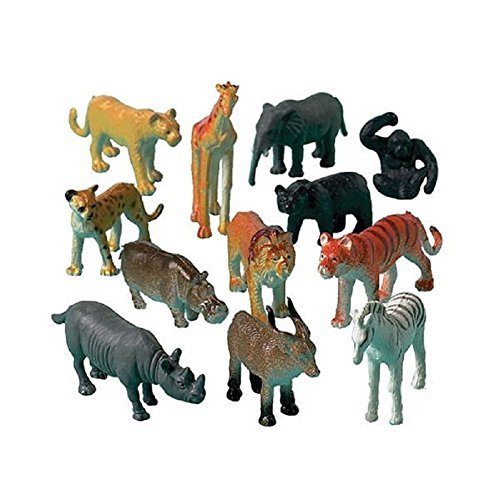 Party Favors 12/Pkg, Jungle Animals