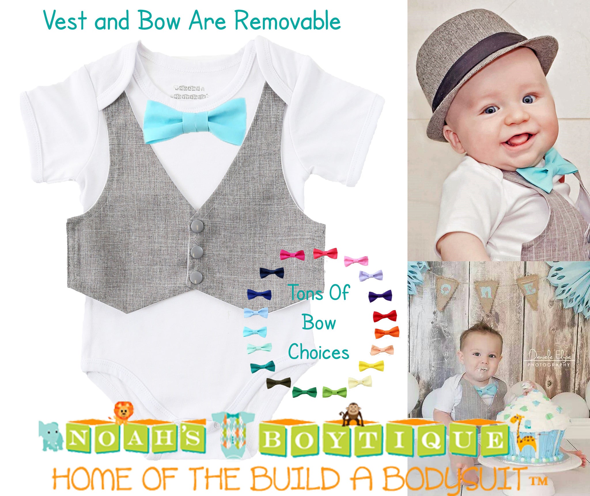 Baby vest fashion suit