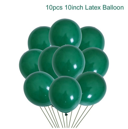 Jungle Party Decorations Green Balloons Palm Leaf latex Animal Forest Birthday Balloon Safari Party Decor Jungle Balloons Animal Zoo Safari Birthday