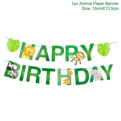 Jungle Party Decorations Green Balloons Palm Leaf latex Animal Forest Birthday Balloon Safari Party Decor Jungle Balloons Animal Zoo Safari Birthday