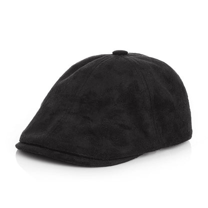 Toddler Boy Suede Newsboy Beret Hats