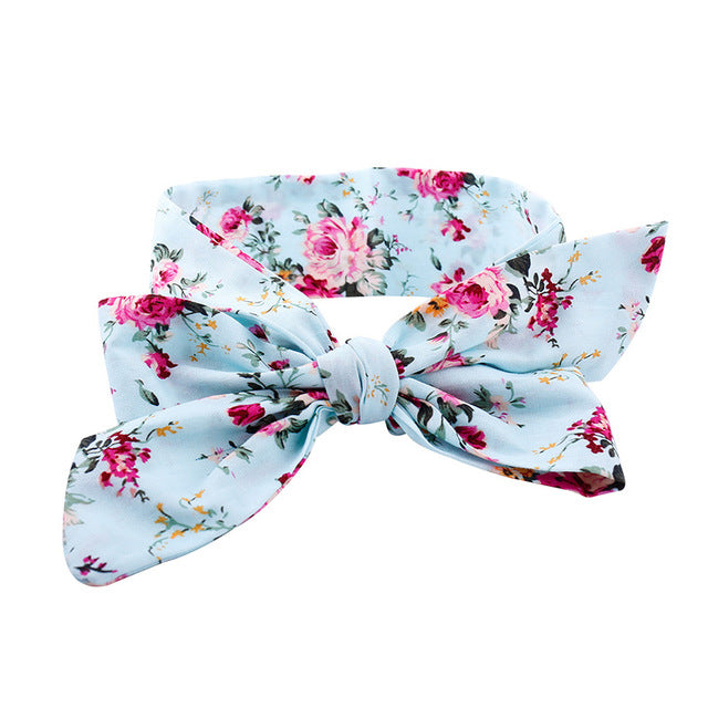 Baby Girl Headband Big Bow Headwrap 19 Color Choices