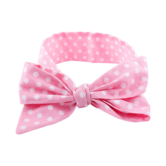 Baby Girl Headband Big Bow Headwrap 19 Color Choices