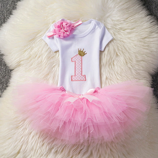 Girls First Birthday Tutu Outfit Sets Many Prints and Colors Available ...