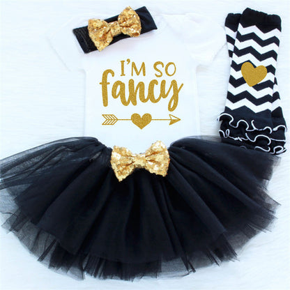 Girls First Birthday Tutu Outfit Sets Many Prints and Colors Available