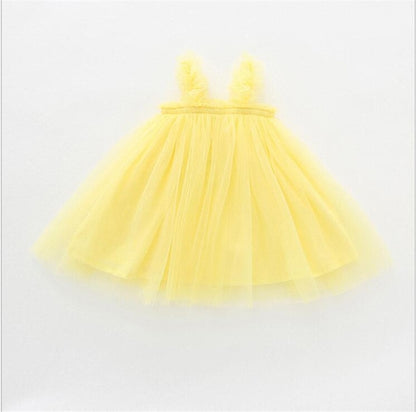 Baby Girl Tutu Dress Tank with Tutu bottom Dance Dress Summer Children Girl Clothing 0-5Y Toddler Girl Tutu Dresses For Birthday Party Kids Dresses For Girl